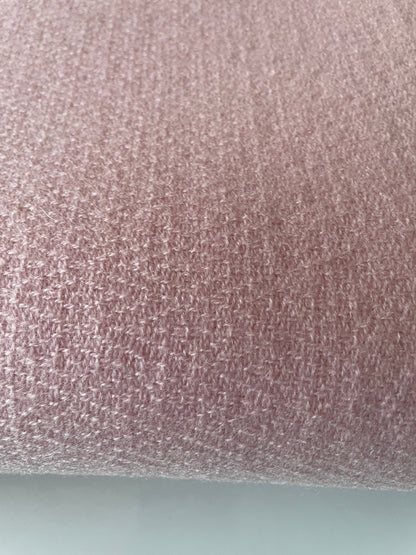 Luxury Cashmere Plaid LOUNGE - Rosé
