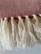 Luxury Cashmere Plaid SOHO - Rosé & White