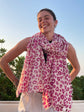 Cashmere Shawl TADESHO Leo - Peony