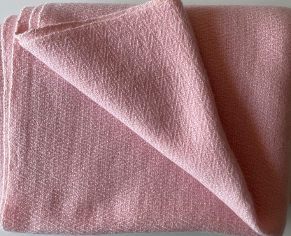 Luxury Cashmere Plaid LOUNGE - Rosé