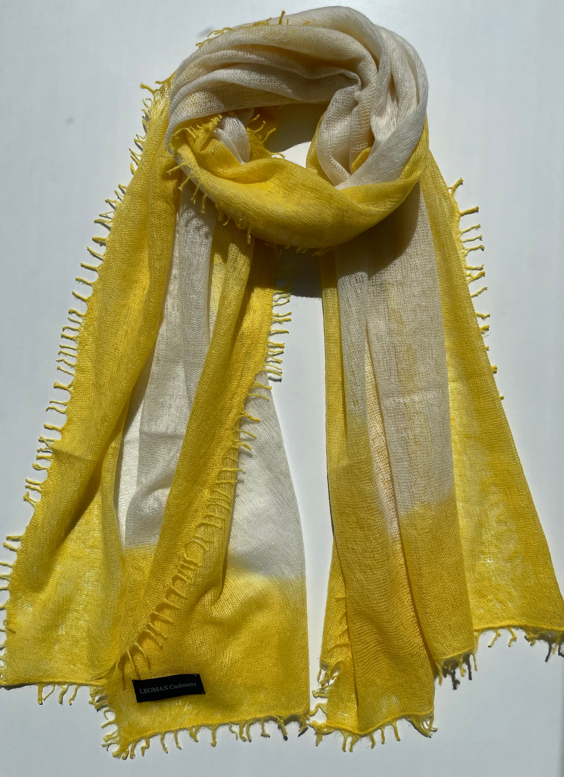 Cashmere Shawl TESSA Edge - Dandy