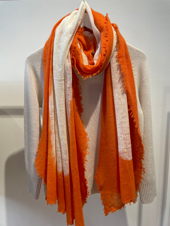 Kaschmirtuch TESSA Edge - Aperol