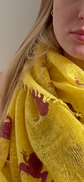 Cashmere Shawl TESSA - Frog