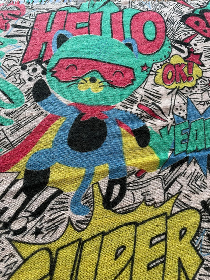 Cashmere Shawl TADESHO "Comic"- Limited Edition 