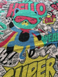 Kaschmirtuch TADESHO "Comic"-  Limited Edition