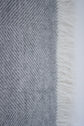 Cashmere Plaid RELAX - Grey/Off-White