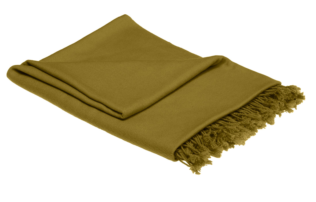 Cashmere Plaid LIVING - Olive