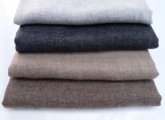 Eco Kaschmirtuch NOOR - Light Grey