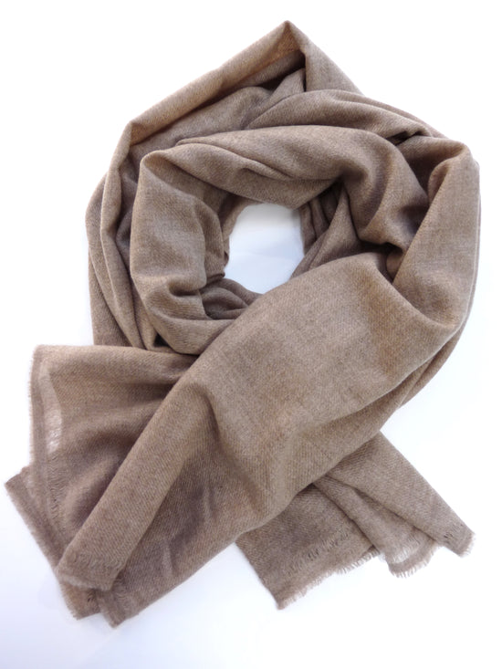 Eco Cashmere Shawl NOOR - Beige