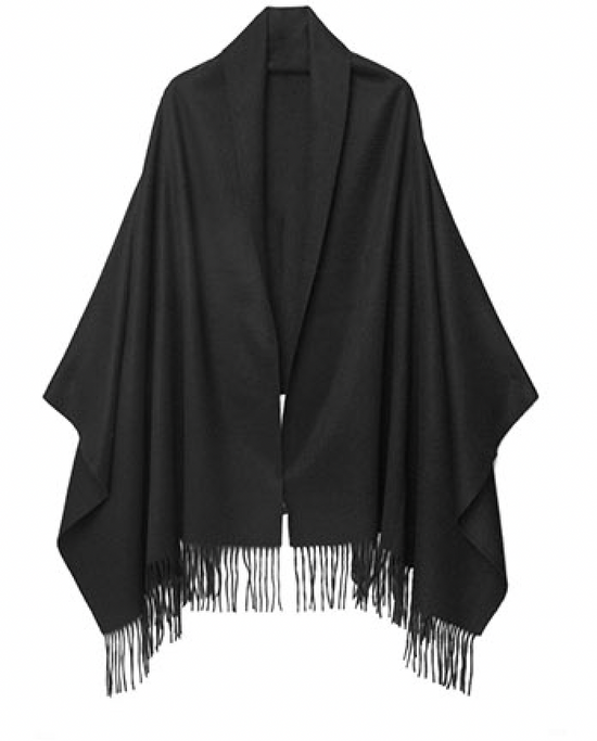 Kaschmir Cape ESTELLE - Black